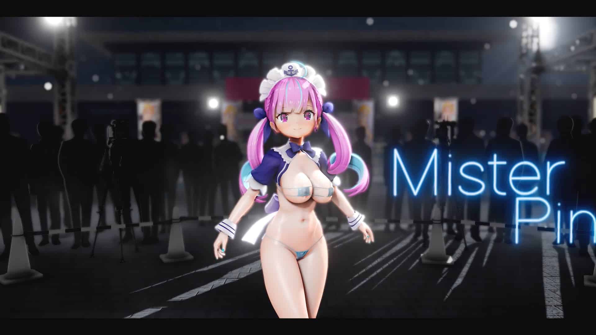 【MMD】Mister Pink 凑阿库娅○Aqua 4K [14v-10GB]