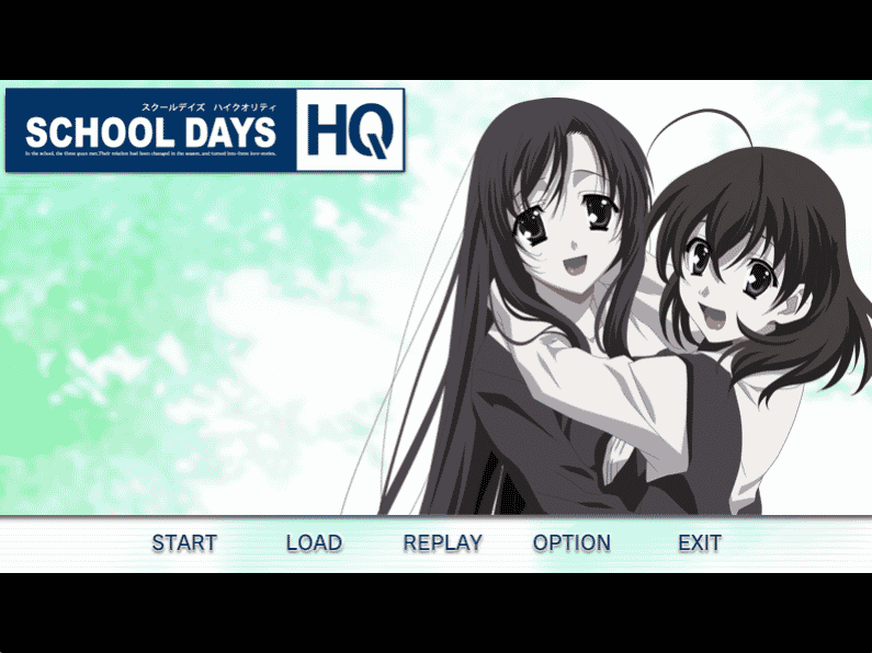 [日系] SCHOOL DAYS HQ 汉化硬盘版